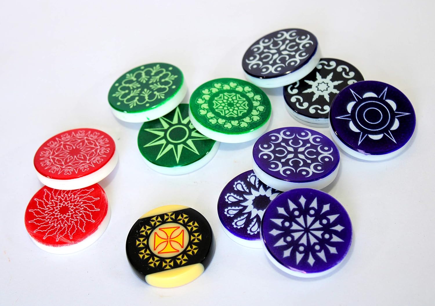 StonKraft Carrom Board Game Striker with Case - Pack of 1 | Assorted Color