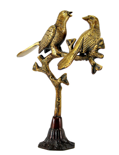 eSplanade Love Birds Showpiece | Bird Statue Romantic Couple Gift Decorative Showpieces Items (Multicolour)