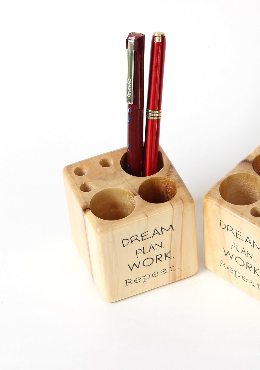 IVEI Wooden Pen Stand Cube - Dream