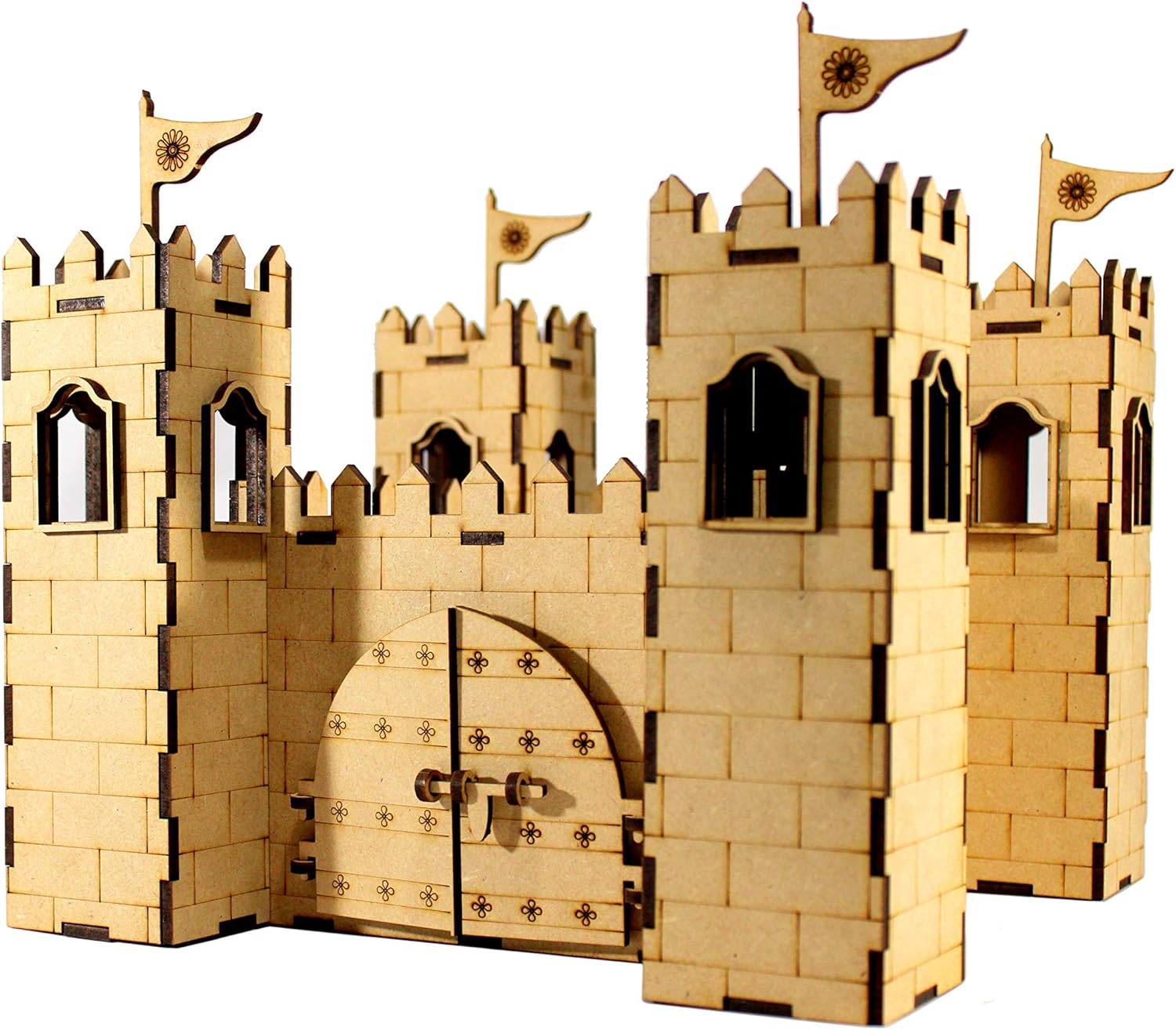 StonKraft Wooden 3D Puzzle Miniature Drafting Table - Home Decor, Construction Toy, Modeling Kit, School Project - Easy to Assemble