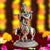 ESPLANADE Brass Krishna Statue, Krishan with Cow Murti, Kishan Krishna Idol Small, Hindu God Idols for Pooja Room, Mandir Decoration, Home Decoration Items for Living Room, Golden