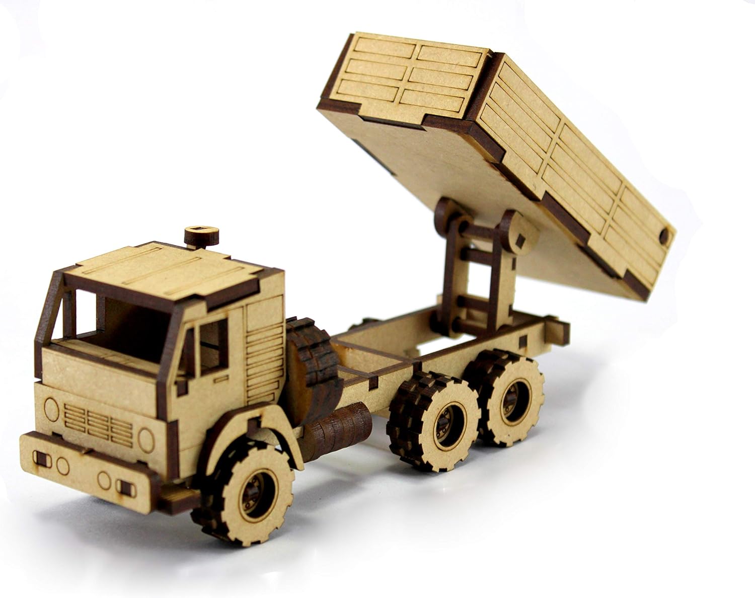 StonKraft 3D Wooden Puzzle Car - Wooden, DIY Kit, Build Your own, Construction Toy, Modeling Kit | MDF Toys Car