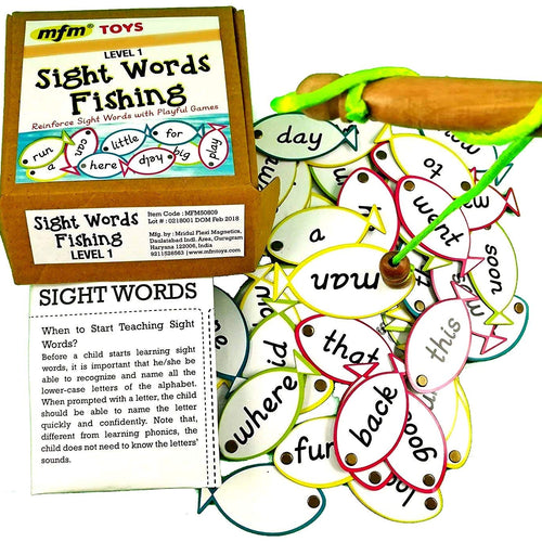 StonKraft Fishing Game ~ Catching Alphabets & Sight Words Fishing Recognition Reinforcement Game