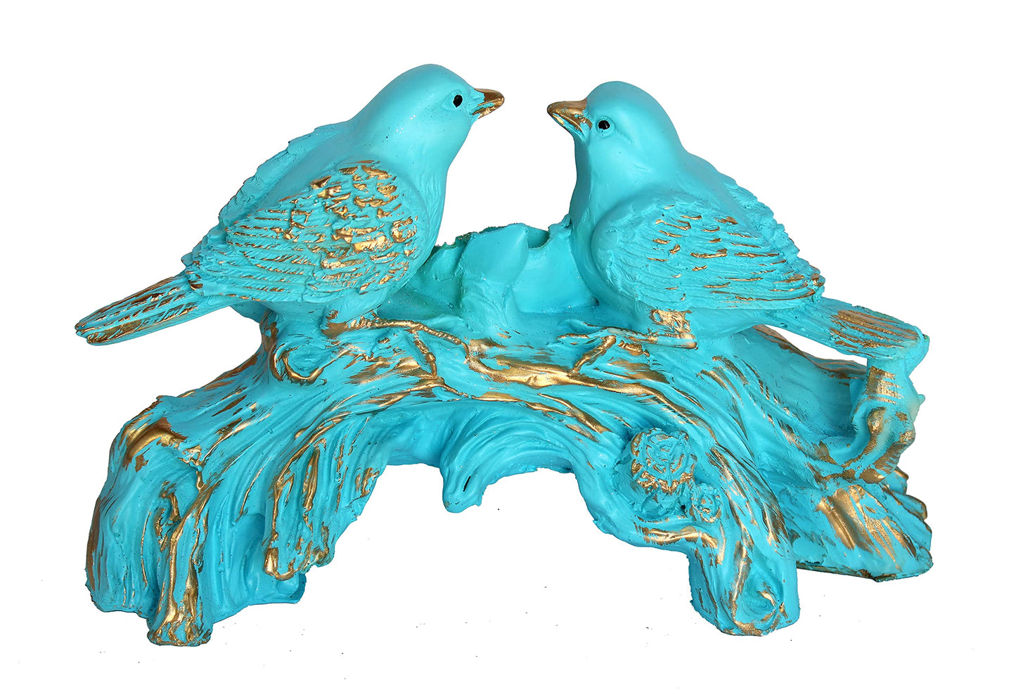 eSplanade Love Birds Showpiece | Bird Statue Romantic Couple Gift Decorative Showpieces Items (Multicolour)