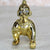 StonKraft Brass Krishna Laddoo Gopal Kanha Makhan Chor Statue Idol Murti Sculpture