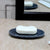 KLEO White & Black Marble Stone Soap Dish Soap Holder Bath Accessories Bathroom Accessories (Oval)