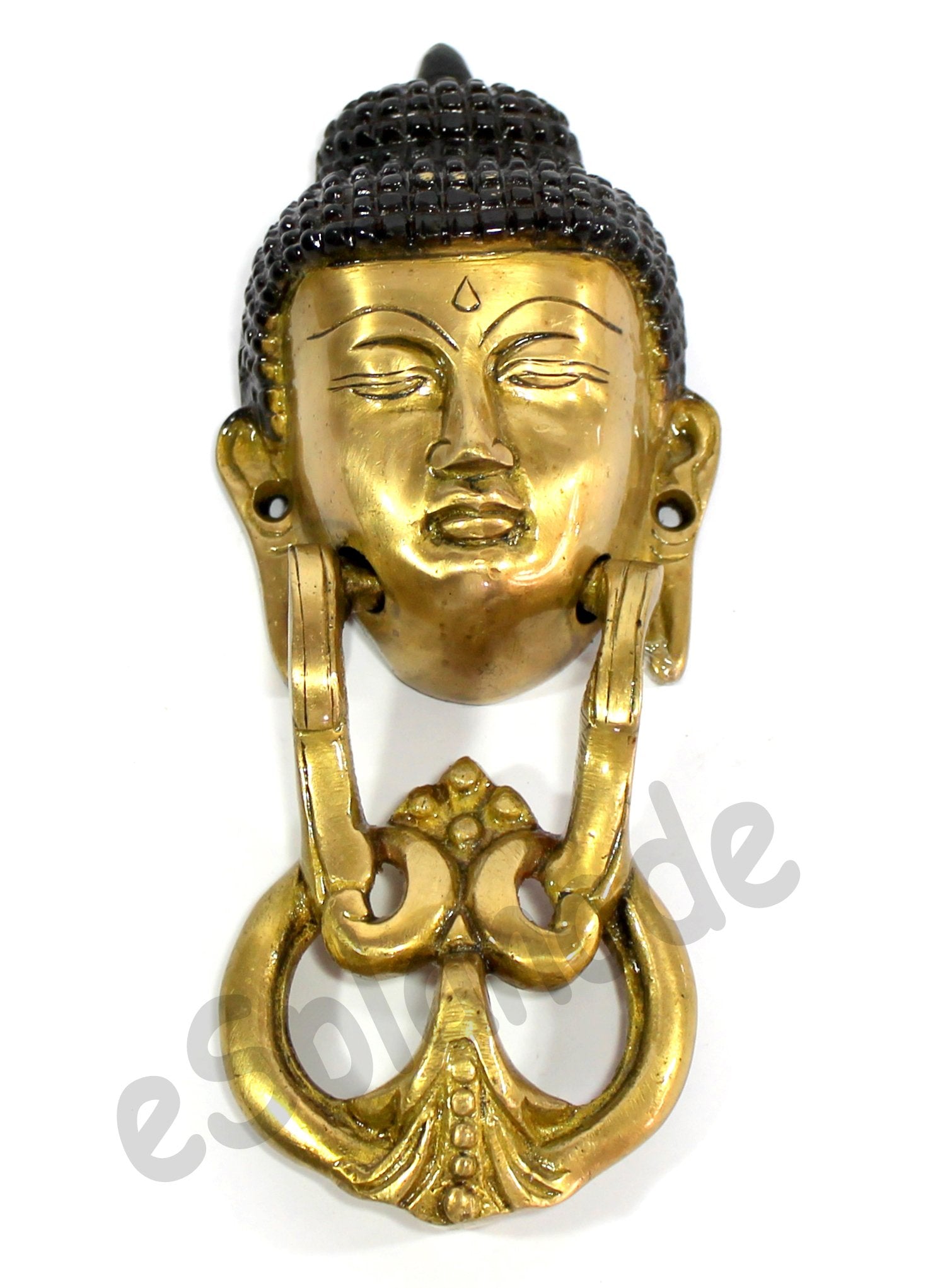 eSplanade Horse Rabbit Reindeer Elephant Brass Door Knockers | Door Decor Accessories | Brass Gate Knockers (Reindeer, Ganesh, Horse, Buddha, Elephant))