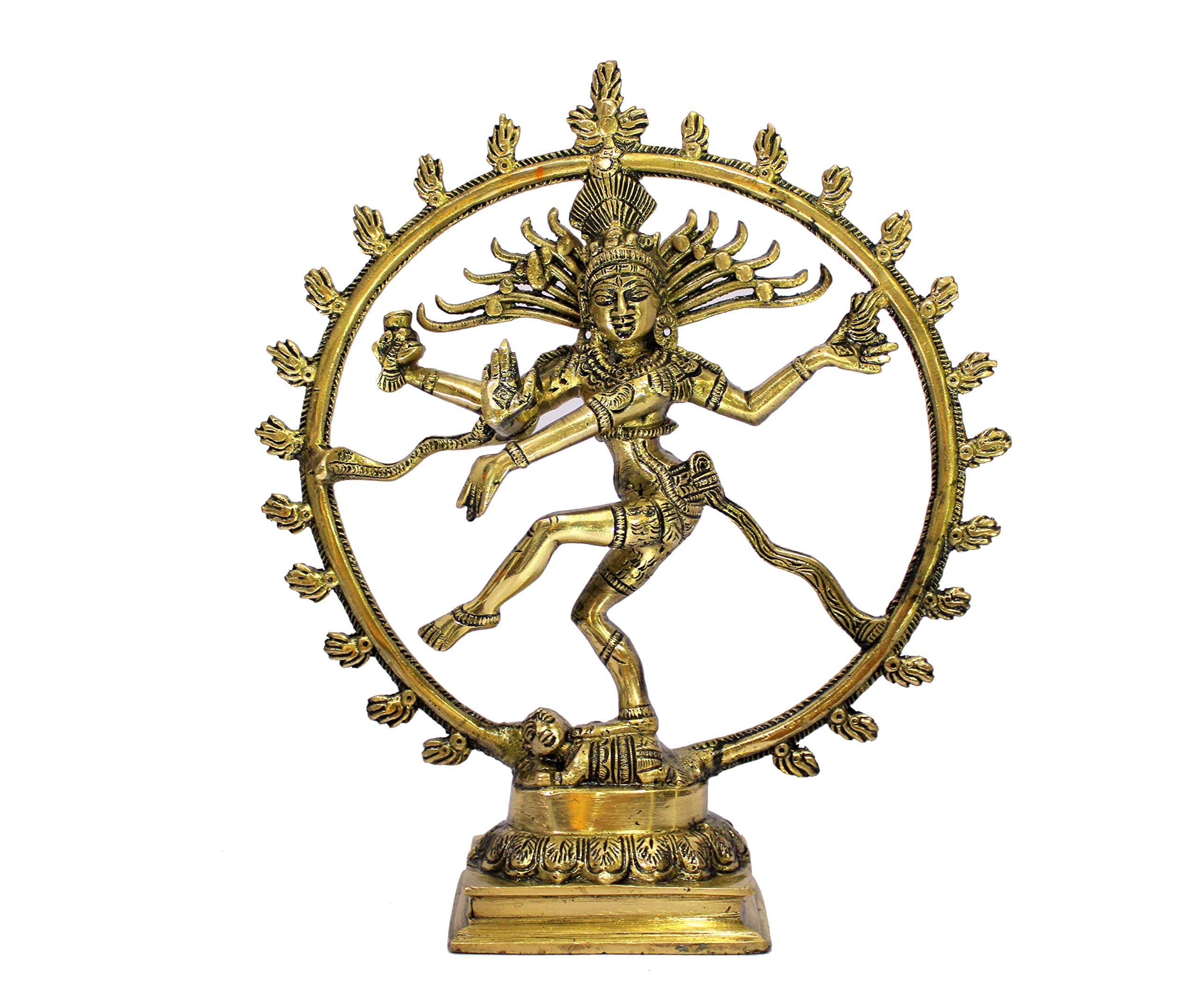 ESPLANADE Brass Natraj Murti Statue Idol Sculpture Shiva - The of Dance Natrajan, Home Decor Figurines