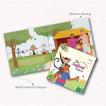 Yug Folk Books: The Festival Fiasco - Story on Appreciation! Includes Engaging Activity for Kids. Ages 3 - 8 years. Perfect for Gifts too.