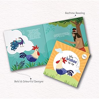 Yug Folk Books: Who Wake's Us Up - Story on Staying Focused! Includes Engaging Activity for Kids. Ages 3 - 8 years. Perfect for Gifts too