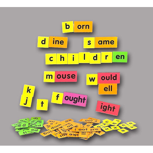 StonKraft English Language Word Family Kit (Vocabulary Enhancing) ~ 94 Tiles | (Does not Include Board)