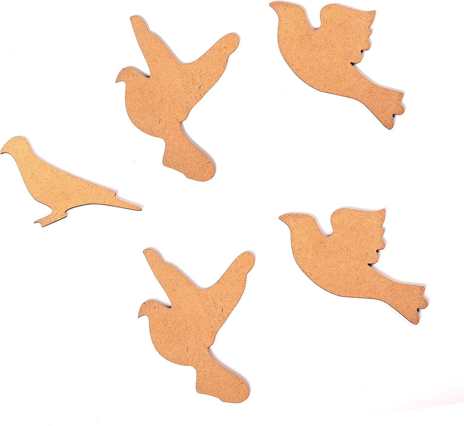 IVEI DIY MDF Box Pack with 2 Pair Earrings, Cut Outs, Toran and 2 Photo Magnet