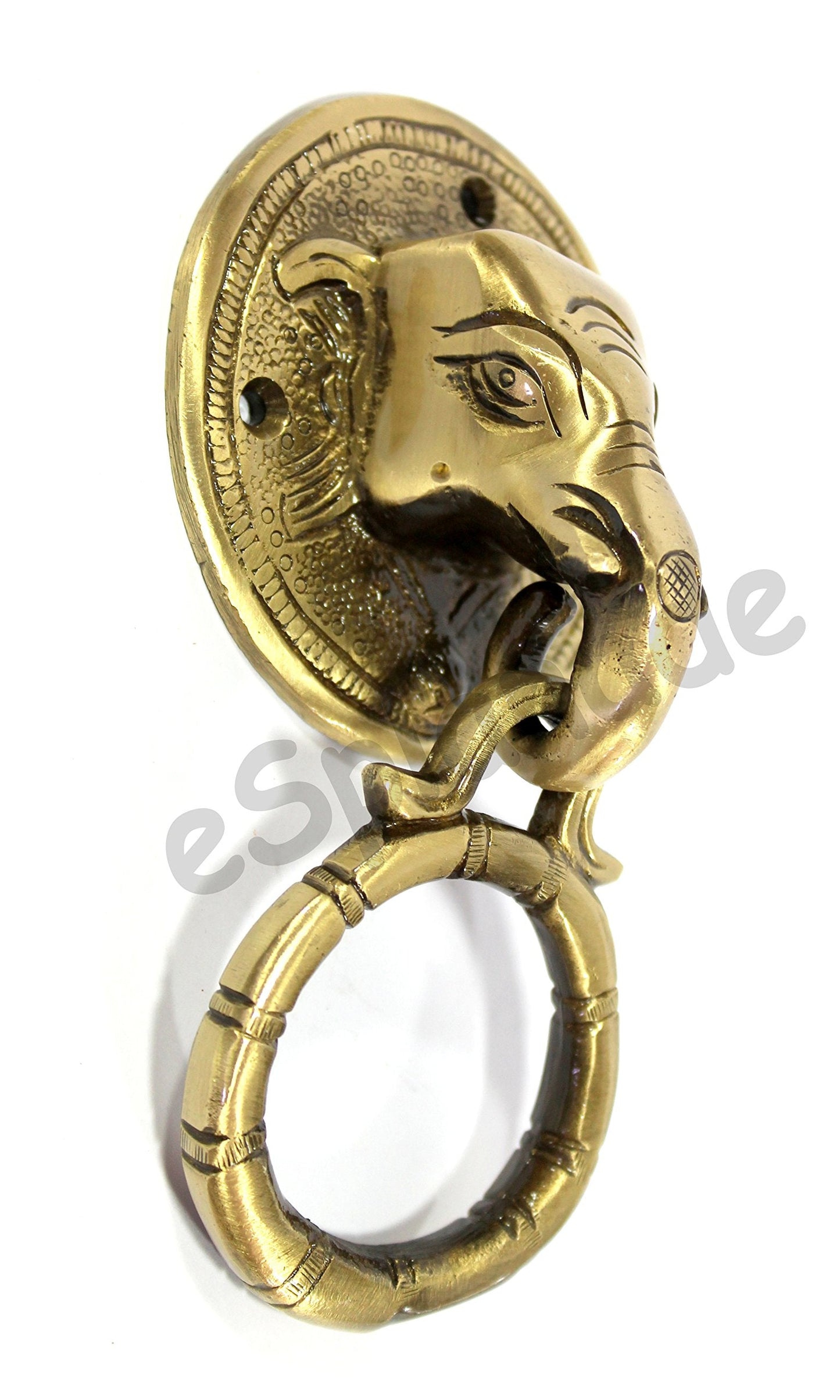 eSplanade Horse Rabbit Reindeer Elephant Brass Door Knockers | Door Decor Accessories | Brass Gate Knockers (Reindeer)