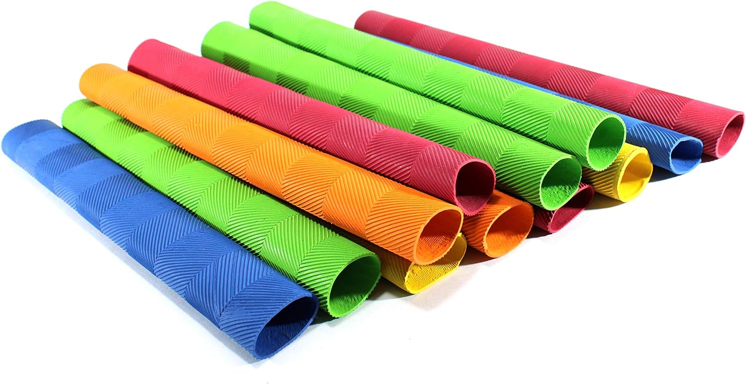 StonKraft 10 Piece Cricket Bat Grips - Available in Multi color | Cricket Grips | Bat Sleeve