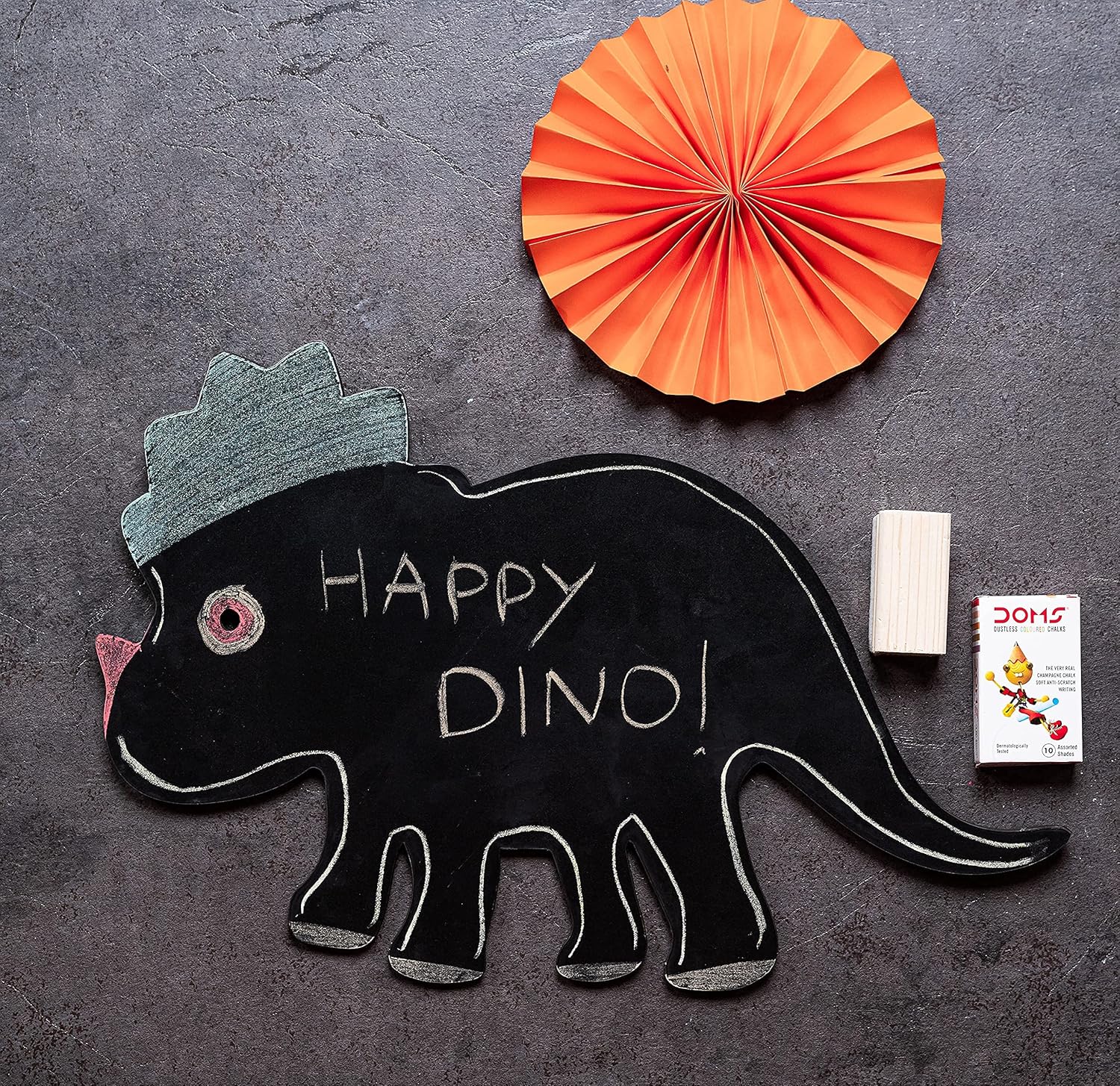 IVEI Black Board, Chalkboard, Slate Board-Kids Room decor- School Utility-Learn with Fun