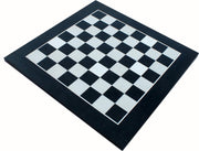 StonKraft - Collectible Black Natural Granite Stone & White Marble Chess Board without Pieces - Appropriate Wooden & Brass Chess Pieces Chessmen available separately by Brand- 12", 15",20" Inches