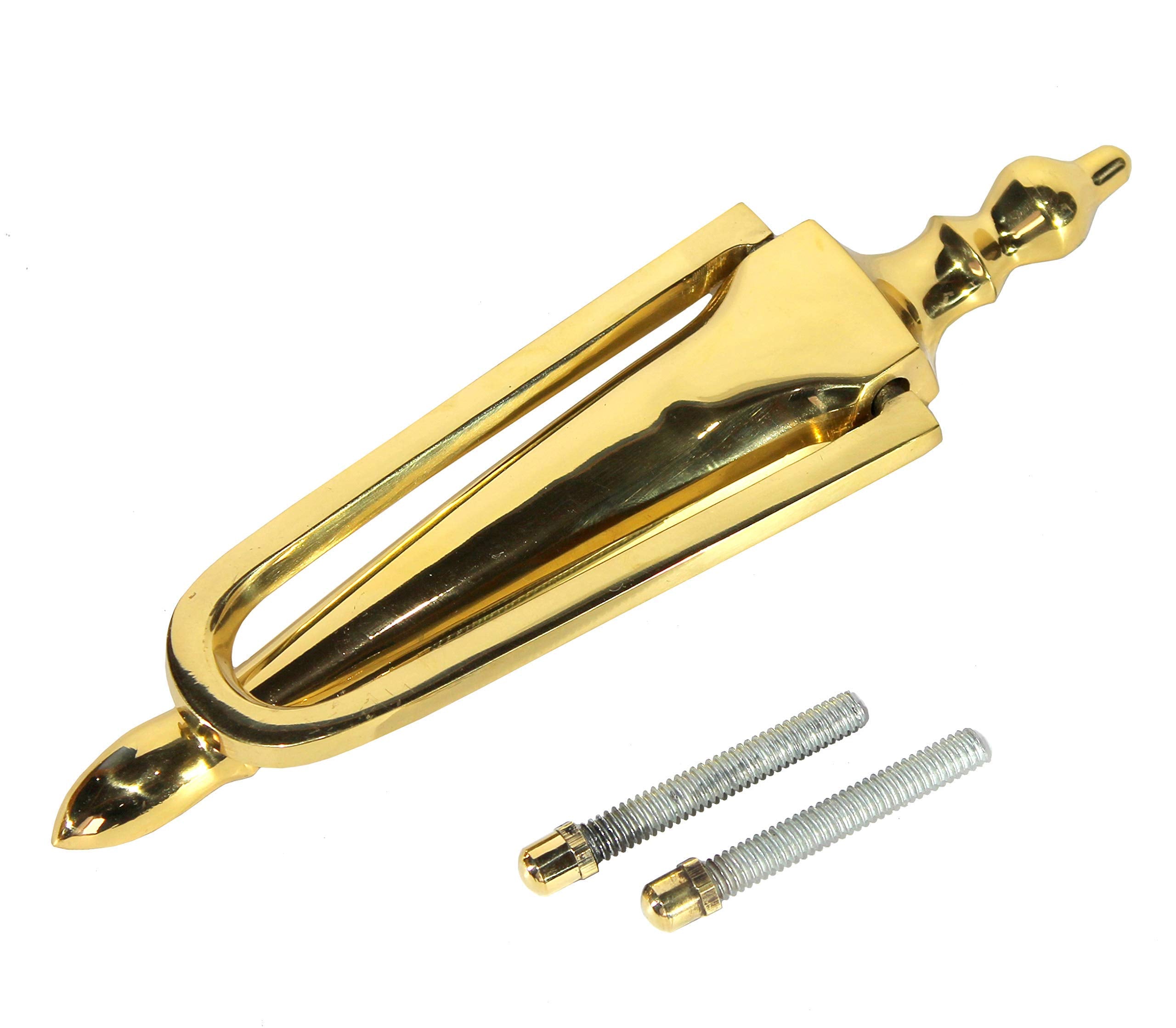 eSplanade - Brass Door Knocker | Home Decor | Door Decor | Brass Door Knocker (8 & 6 inch)