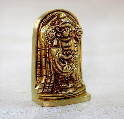 ESPLANADE Brass Idol Car Dashboard God Idol for Home for Desk Decor | Antique Decor Item | Home Decor Gift Showpieces