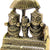 eSplanade Brass Lord Puri Jagannath, Balaram and Subhadra maa Idol for Decor Idol Murti Statue - 2.75 & 5.25 inches