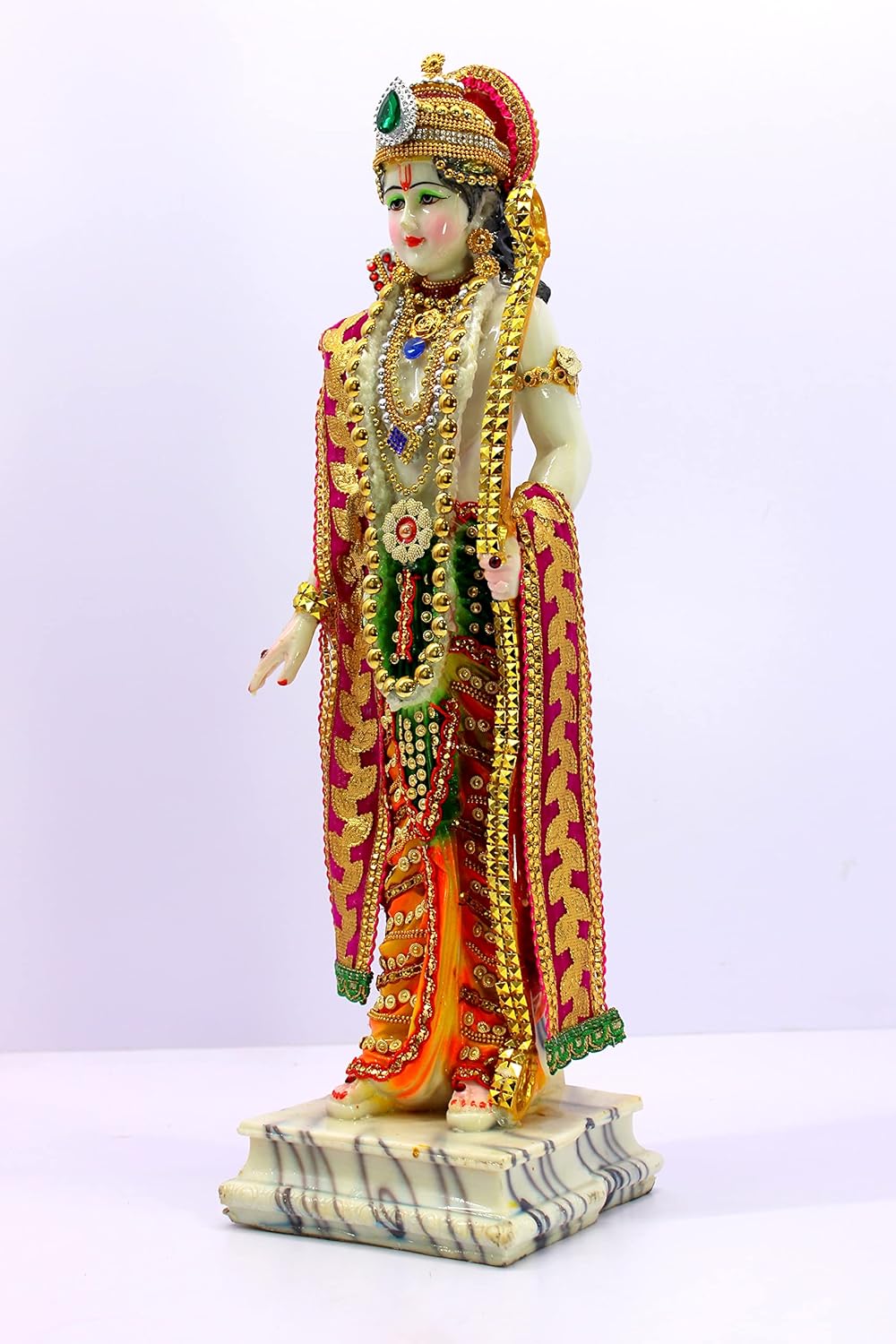 ESPLANADE Ram ji Shri Ram Murti Idol Statue Sculpture | Decorative Idols - Home Decor | Resin - Multi - 18" Inches (Big Size)
