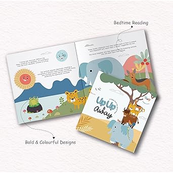 Yug Folk Books: Up Away, Story of Teamwork. Timeless Bedtime Stories with Colourful Pictures Passed Down Through Generations | Includes Engaging Activity for Kids. Ages 3 - 8 years. Perfect for Gifts too