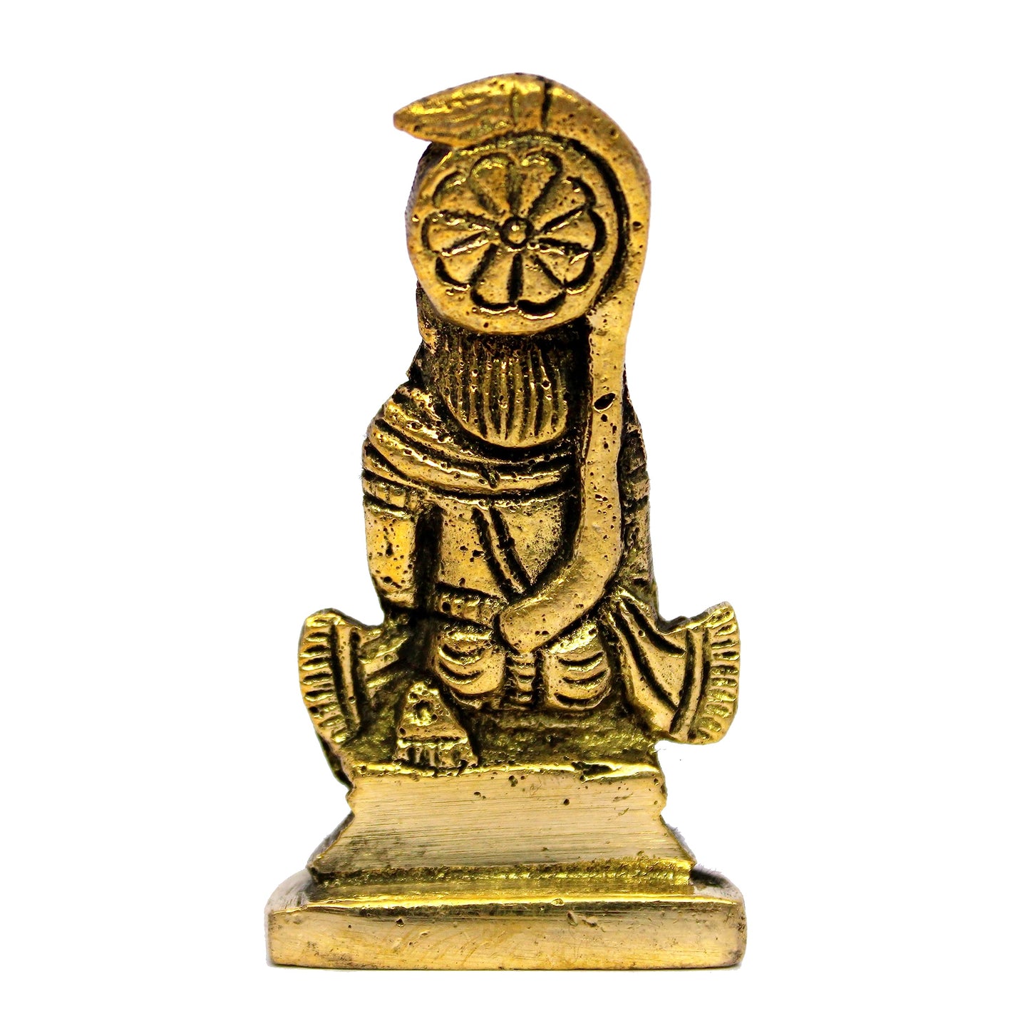 ESPLANADE Brass Idol Car Dashboard God Idol for Home for Desk Decor | Antique Decor Item | Home Decor Gift Showpieces