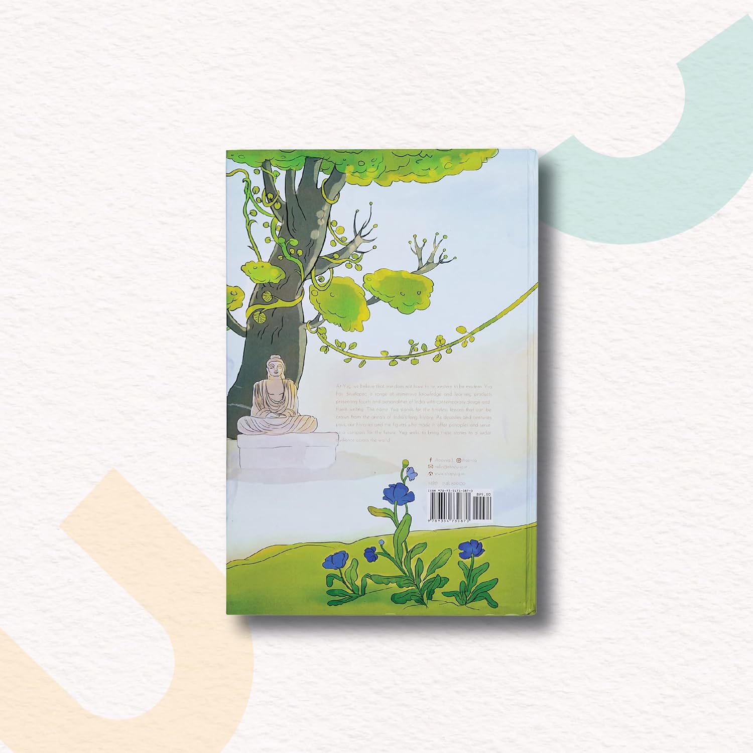 The Great Indian Travelogue - Magical journey across India | Kids travel book | Children's early learning picture book | Yug Books | Yug Publications