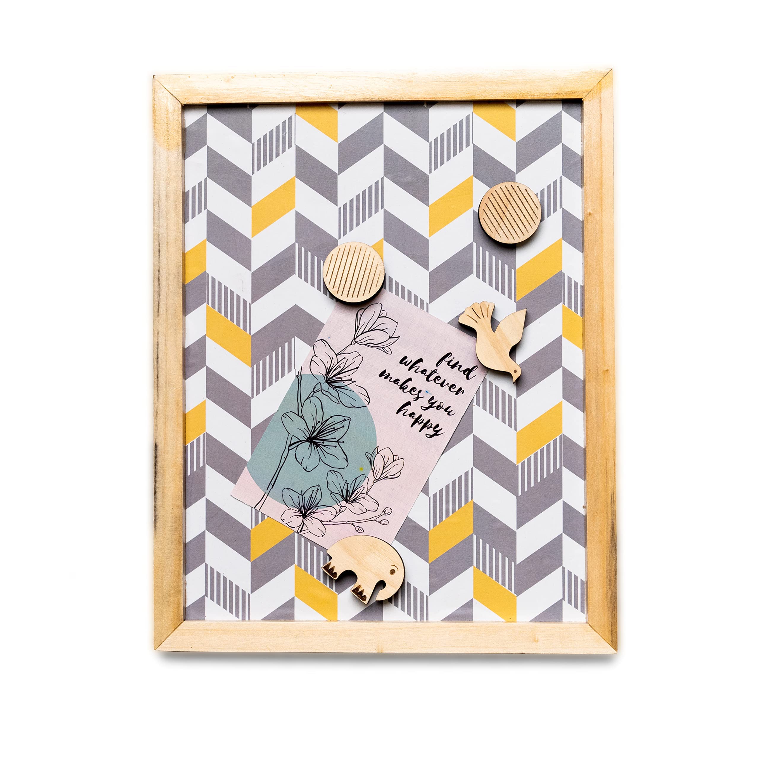 IVEI Combination Board with Magnet Board, Pin Board & Whiteboard- Set of 3- Wine -Innovative Organizer for Kids and Adults with Magnets to Do Boards, Best Gift for Home, Office, School- (Small)- Wine, yellow