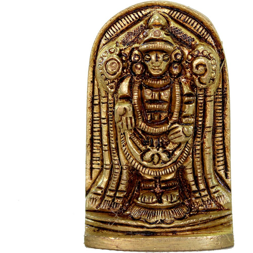 eSplanade Brass Balaji Venkatesh Tirupati Murti Idol Statue Sculpture | Pooja Idols | Tirupathi Balaji | Home Decor | Brass Statue - 2
