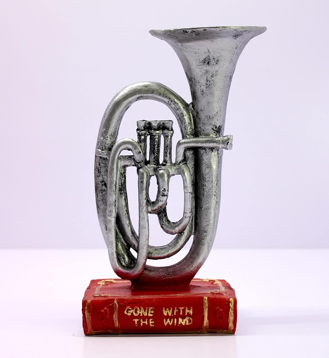 eSplanade Resin Trumpet Showpiece Statue Sculpture Figurine - Home Decor - 10.6" Inches - Multicolour