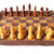 StonKraft - Big Size 19" x 19" Genuine Leather Chess Board | Roll-up Tournament Chess | Brown