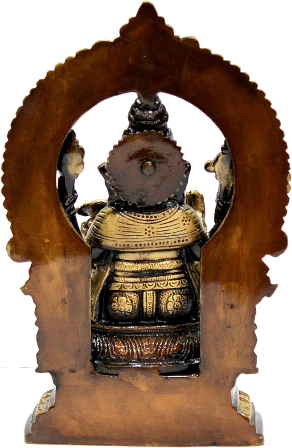 eSplanade Brass Ganesh Ganesha Ganpati Vinayak Showpiece | Murti Idol Statue Sculpture - 9.75" Inches - Multi