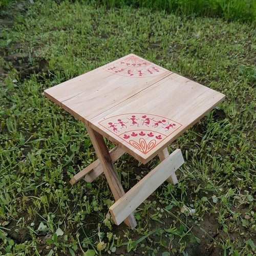 IVEI Warli Wooden Portable Folding Table - 3 sizes