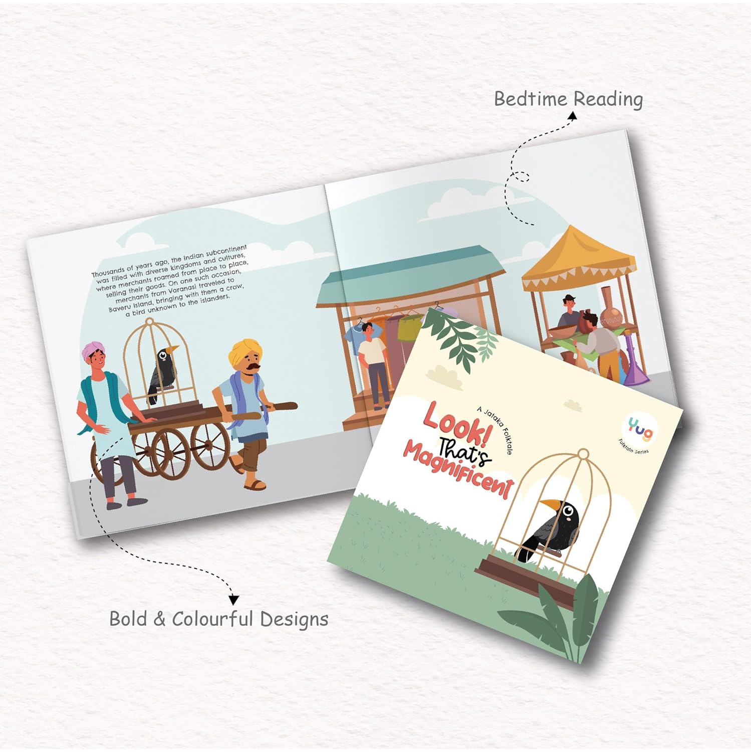 Yug Folk Books: Look That's Magnificent - Story on Appreciation! Includes Engaging Activity for Kids. Ages 3 - 8 years. Perfect for Gifts too