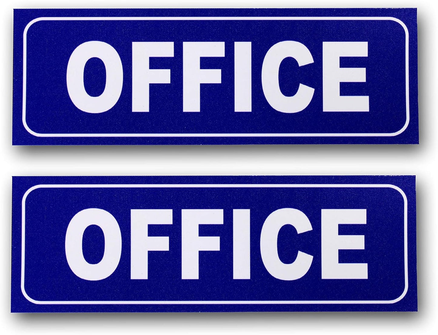 eSplanade Office Sign Sticker Decal - Easy to Mount Weather Resistant Long Lasting Ink Size (9" x 3")