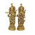 eSplanade - Brass Radha Krishna - Big Size - Brass Radha Idol Statue Sculpture (21") (Krishna Antique)