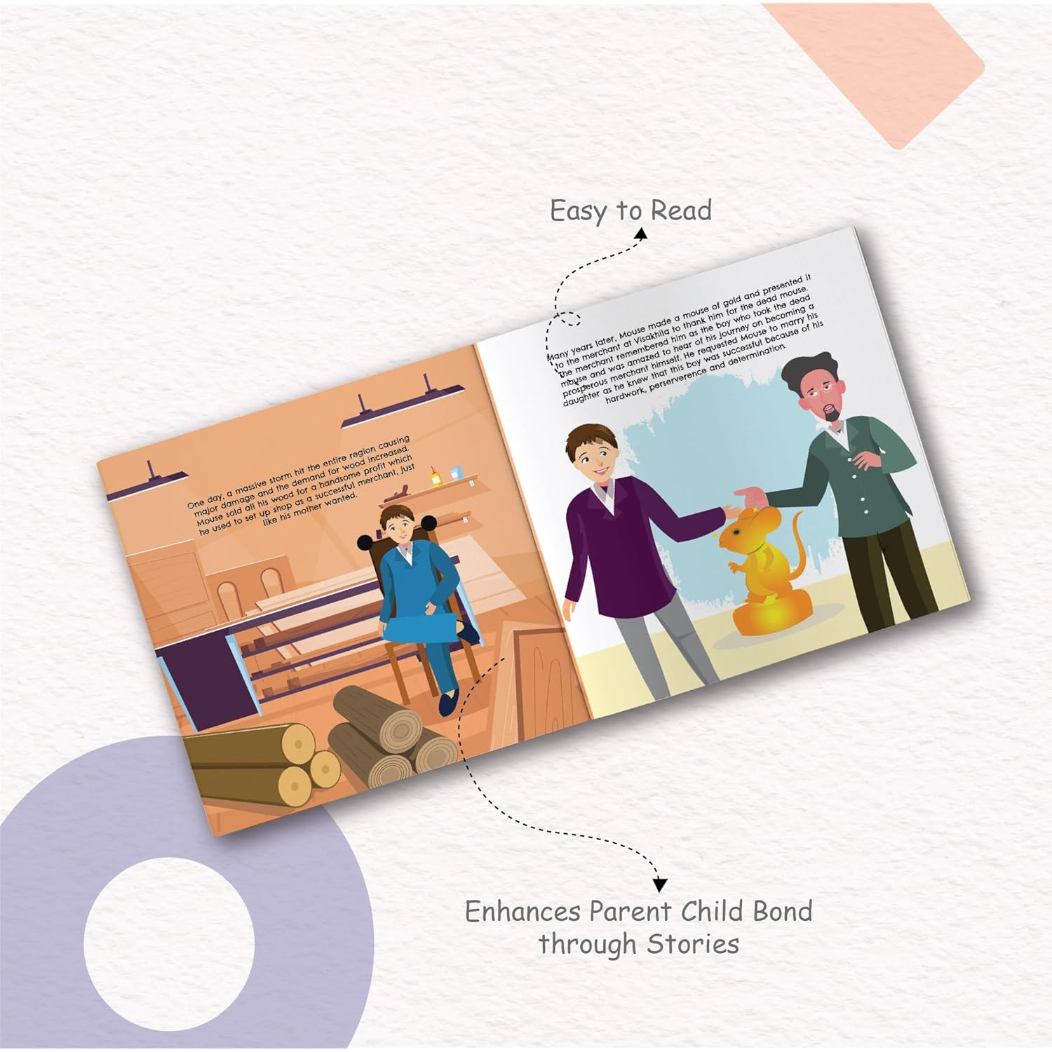 Yug Folk Books: The MouseÕs Golden Legacy - No one can change your destiny if you work hard enough! Includes Engaging Activity for Kids. Ages 3 - 8 years. Perfect for Gifts too.