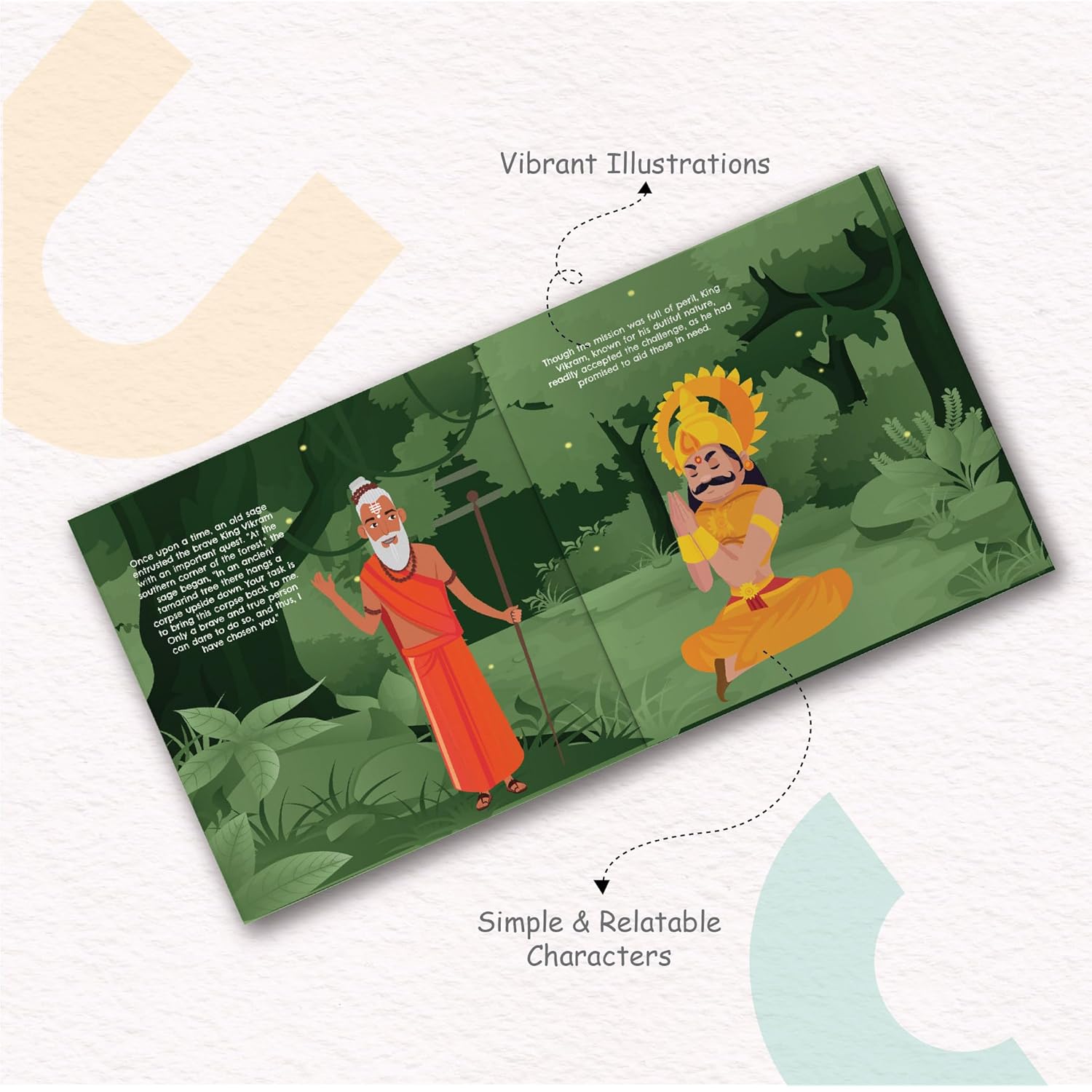 Yug Folk Books: The Queen's Three Trials - Story of Sensitivity! Includes Engaging Activity for Kids. Ages 3 - 8 years. Perfect for Gifts too