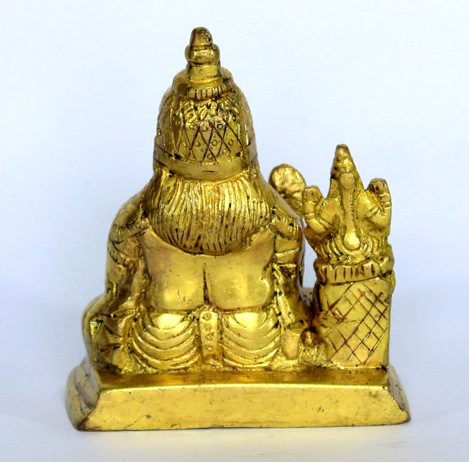 eSplanade Brass Laxmi Lakshmi Kuber Idol Murti Sculpture (4.25")