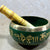 eSplanade - Singing Bowl Tibetan Buddhist Prayer Instrument with Striker Stick | OM Bell | OM Bowl | Meditation Bowl | Music Therapy (Green) 4,5,6 Inches