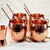 eSplanade Moscow Mule Cocktail Copper Mugs - Set of 4 Mugs, 4 Copper Straws, and a Peg Measurer