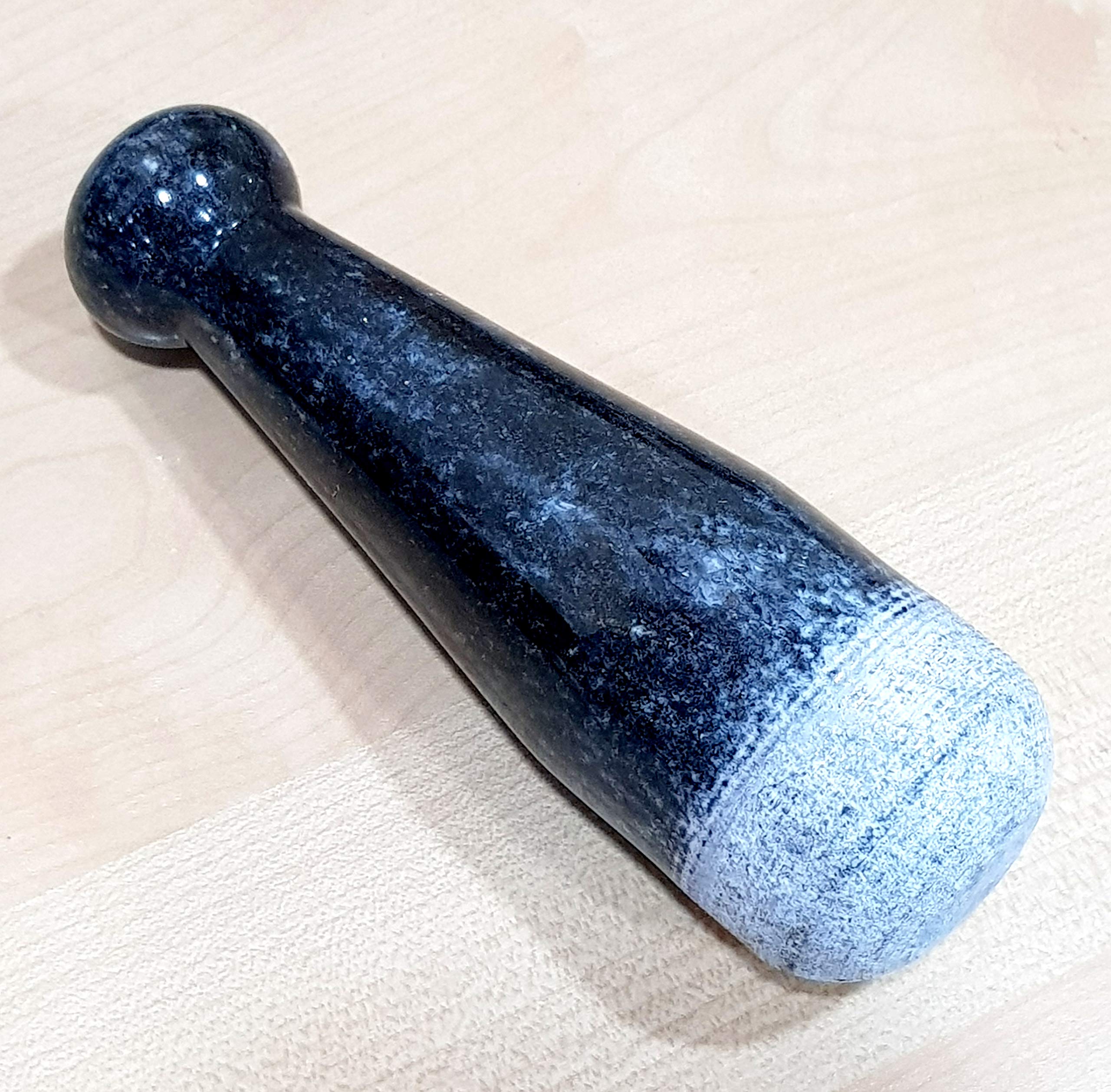 KLEO 6" Compatible Black Pestle for Many Sizes Mortar | Kitchen Tools & Accessories (Black, Green, White -6"Inch)