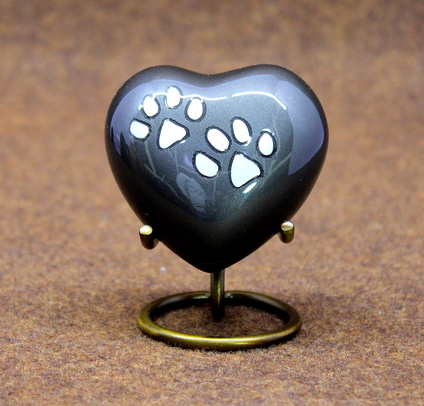 eSplanade cat dog pet Cremation Mini Heart urn Keepsake Memorial | Small urn for Ashes Funeral Burial