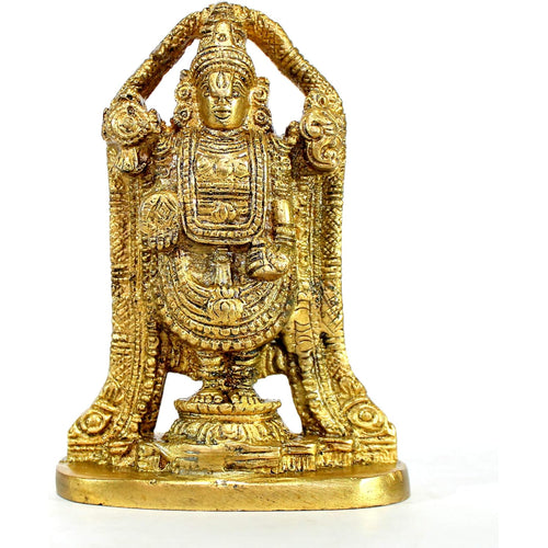 Esplanade - Brass Balaji Venkatesh Tirupati Statue (4.75