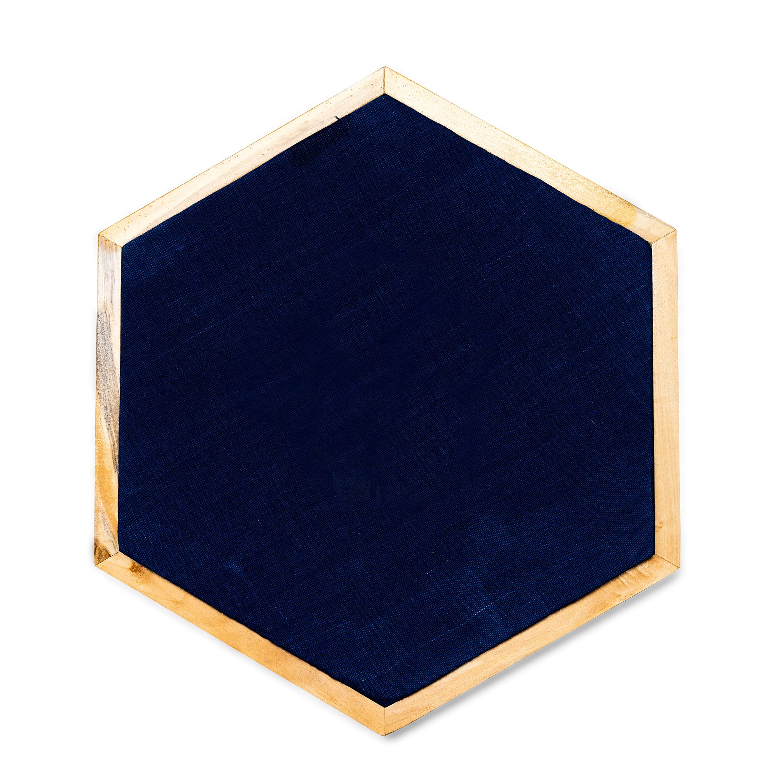 IVEI Hexagon Shaped Combination Board with Magnet Board, Pin Board & Whiteboard - Set of 2 - Innovative Organizer for Kids and Adults with Magnets to Do Boards Gift for Home, Office- Dark blue, Grey, Pink, Yellow