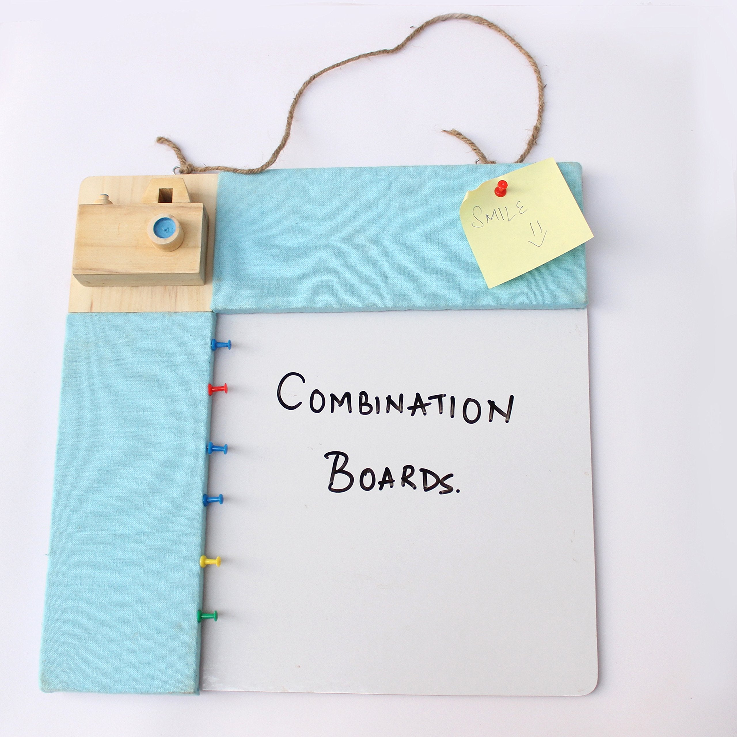 IVEI Pinboard + Whiteboard (Camera - Yellow)