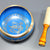 eSplanade - Singing Bowl Tibetan Buddhist Prayer Instrument with Striker Stick | OM Bell | OM Bowl | Meditation Bowl | Music Therapy (blue) 4,5,6 Inches