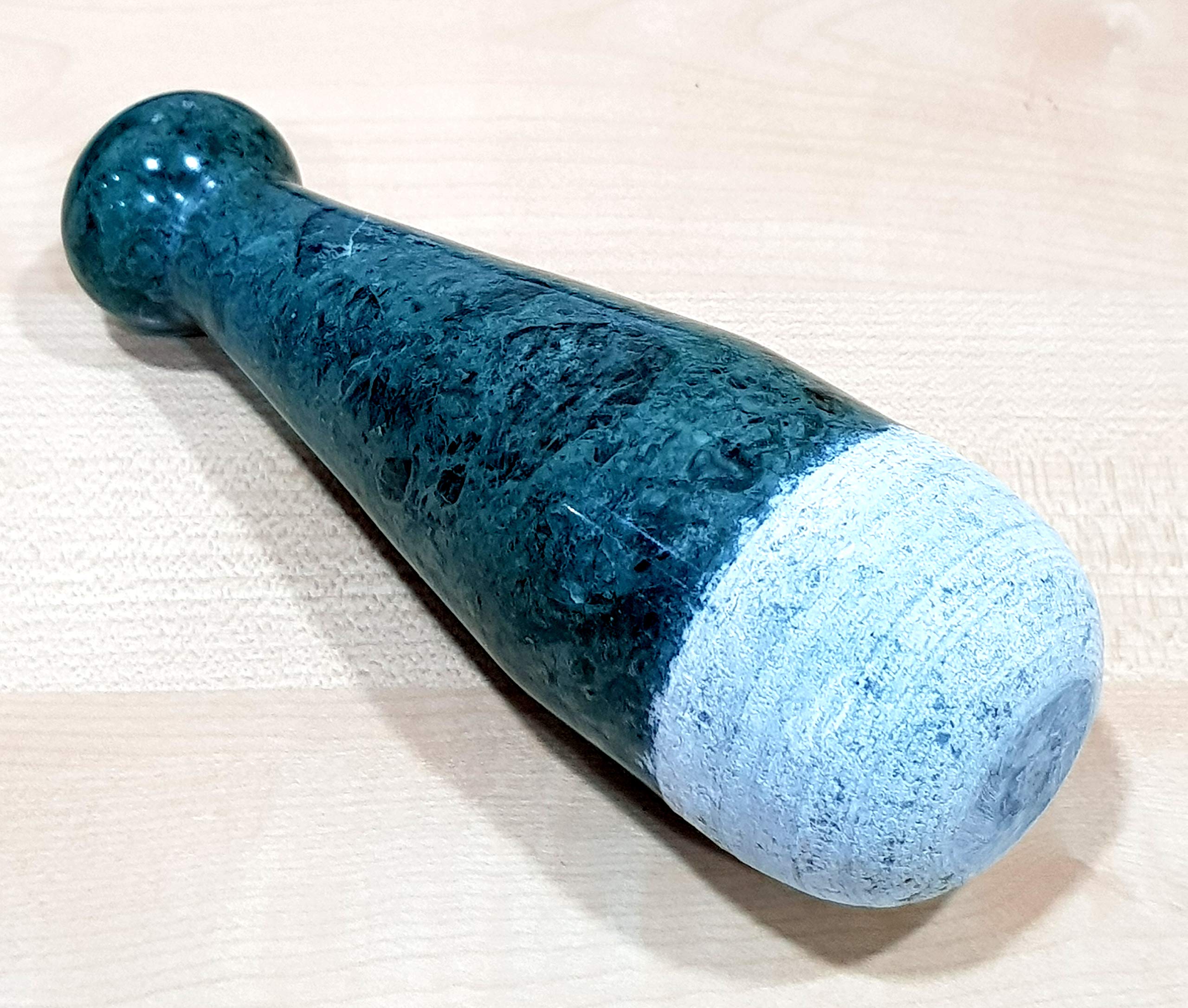 KLEO 6" Compatible Black Pestle for Many Sizes Mortar | Kitchen Tools & Accessories (Black, Green, White -6"Inch)