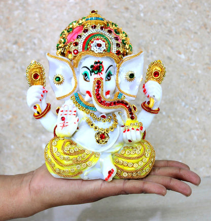 eSplanade Ganesha Ganpati Murti Idol Statue Sculpture (7")