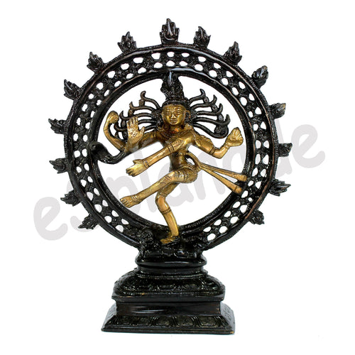 eSplanade Brass Shivling with Sheshnag | Shiva Lingam Shiv Ling Idol Murti Natraj for Home Decor or Daily Pooja/puja(Lingam)